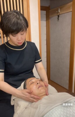 宮城県仙台市のバザルト®導入サロン・山田理容美容室内おかおそりビジュ。介護施設で看護師として勤務される60代女性の熟睡できない悩み・慢性疲労・冷え・肩こり・くすみ肌に、バザルト®フェイシャルとフェイシャルシェービングの月1回継続ケアで睡眠と肌トーンの変化をサポート。